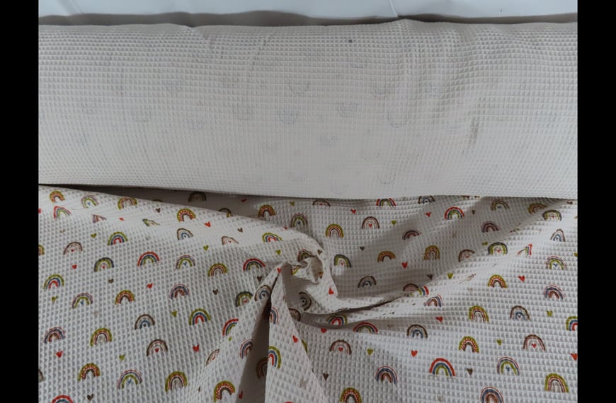 Pique Blanket Cotton Multi-Colored - 150cm