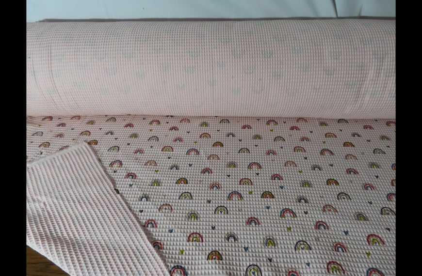 Pique Blanket Cotton Multi-Colored - 150cm