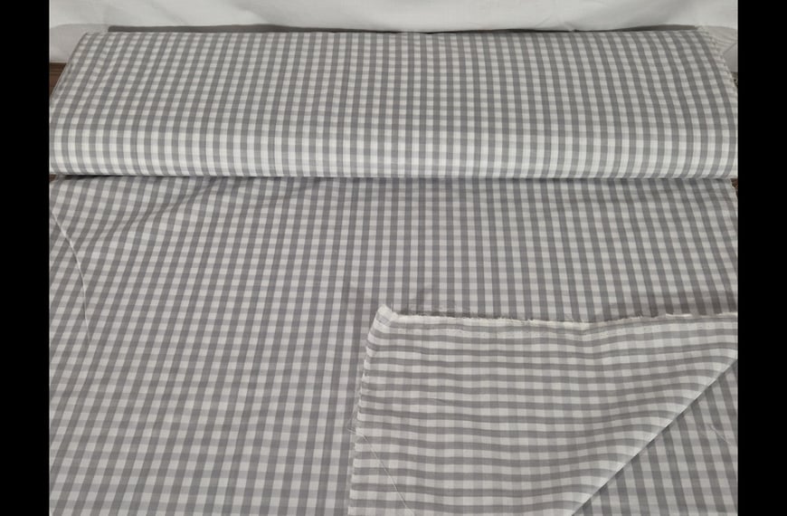 Poplin with Small Checkers Pattern Cotton Multi-Colored - 150cm