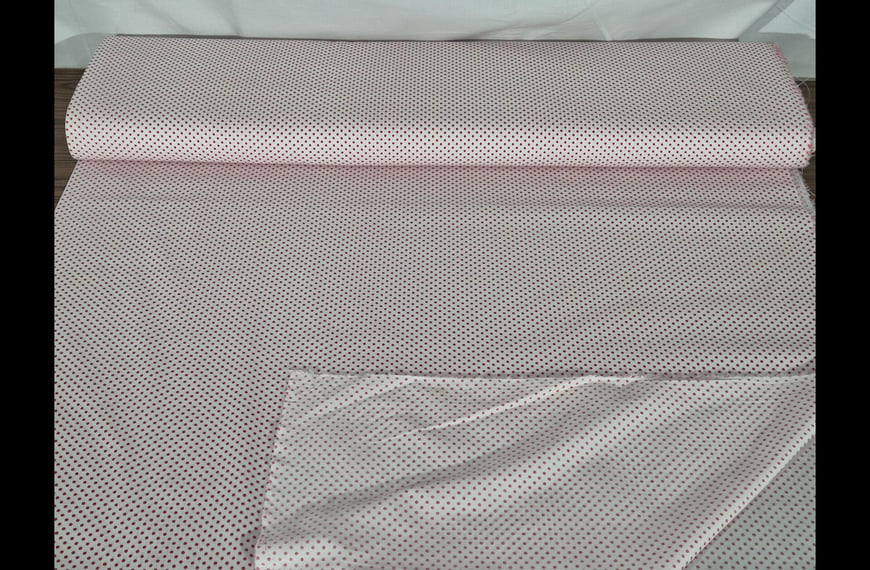 Poplin with Small Polka Dots like Pinneedle Cotton Multi-Colored - 150cm
