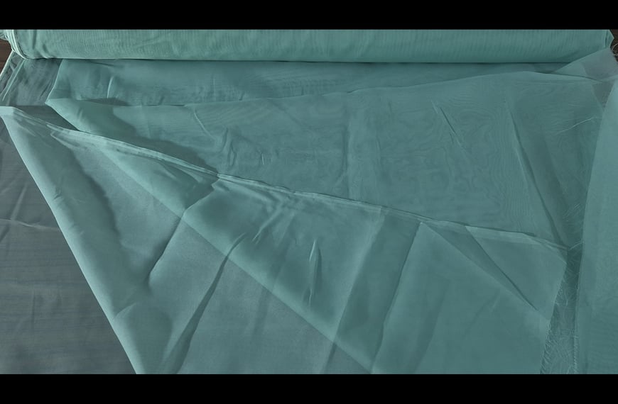 Curtain Voile Nylon Single-Colored - 300cm