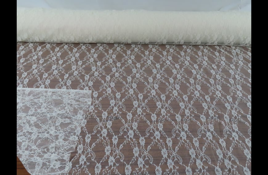 Lace Leza Polyester Single-Colored-150cm Lace Leza Polyester Single-Colored-150cm