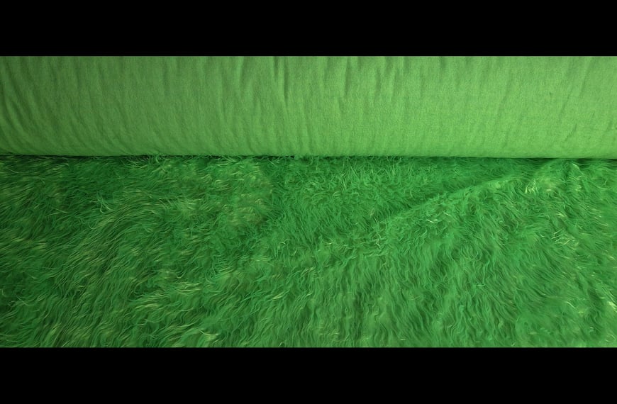 Fur with Long Hair Polyester Single-Colored - 150cm