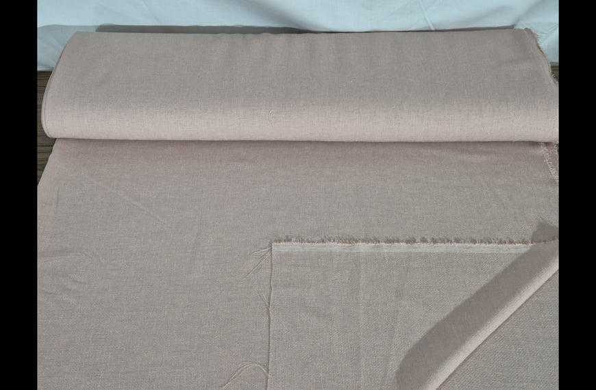 Crepe Melanze like Linen Polyester Singe-Colored - 150cm