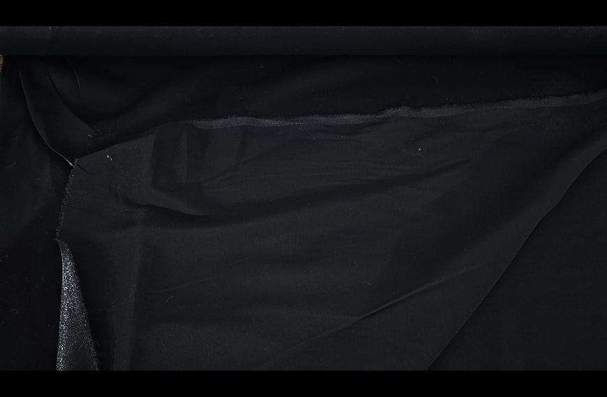 Gabardine Satin Elastic Polyester Single-Colored-150cm