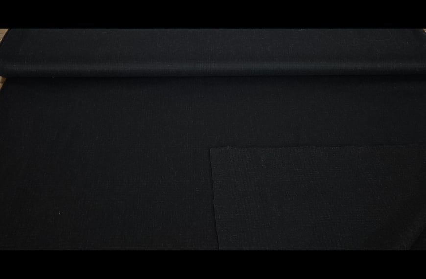 Flannel with Checkers Wool Polyester Single-Colored - 150cm