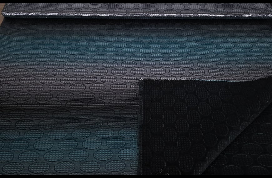 Brocade with Metallic Base Polyester Wool Cotton Multi-Colored - 150cm