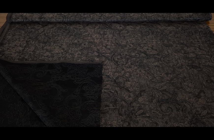 Brocade with Jacquard Branch Polyester Multi-Colored - 150cm