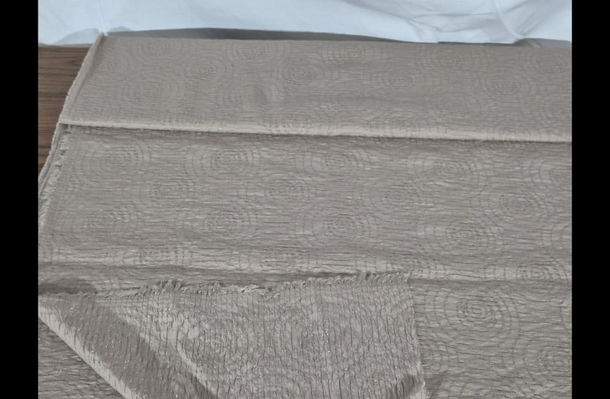 Brocade with Embossed Screws Polyester Multi-Colored - 140cm