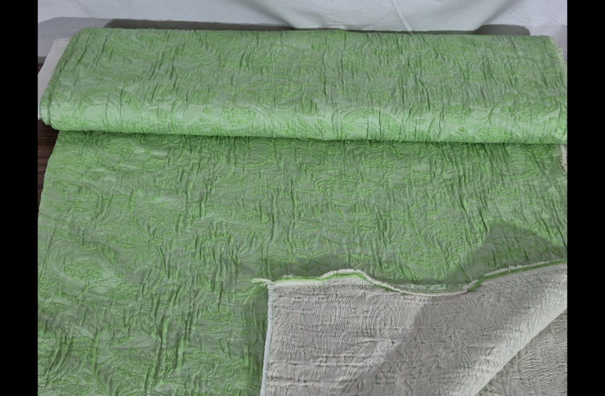Brocade with Ubnormal Designs Cotton Polyester Acetat Multi-Colored - 130cm