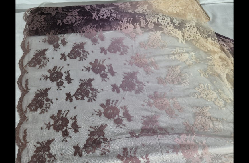 Lace Ombre Polyester Multi-Colored-135cm