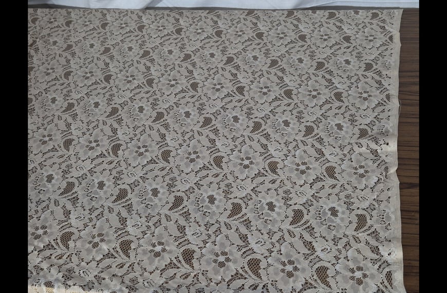 Lace like Gossamer Lightweight Polyester Single-Colored - 150cm