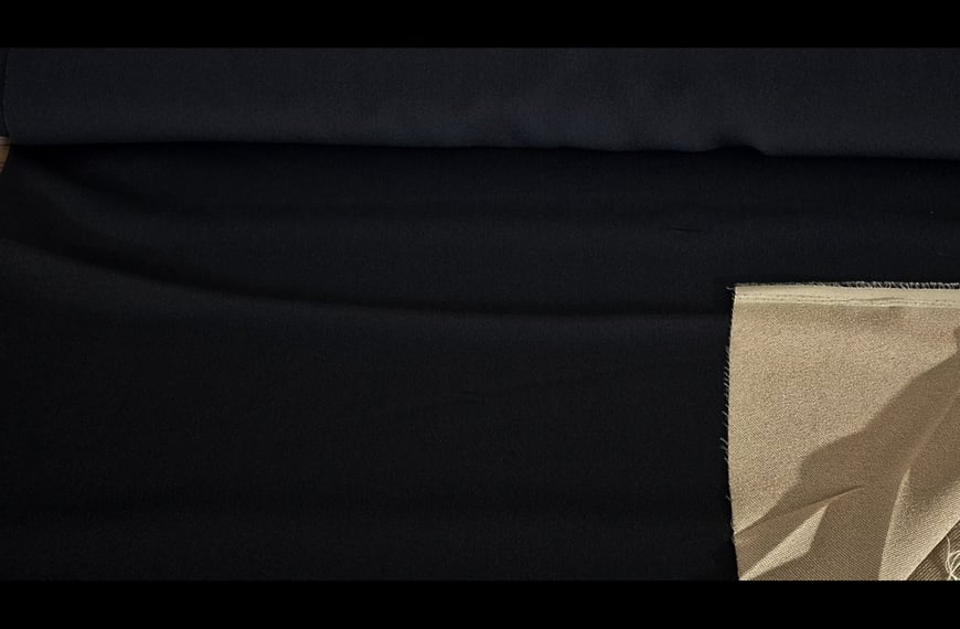 Crepe Compose Acetat Single-Colored - 150cm