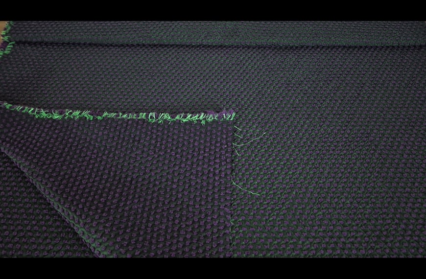 Brocade with Small Dots Polyester Wool Multi-Colored - 150cm