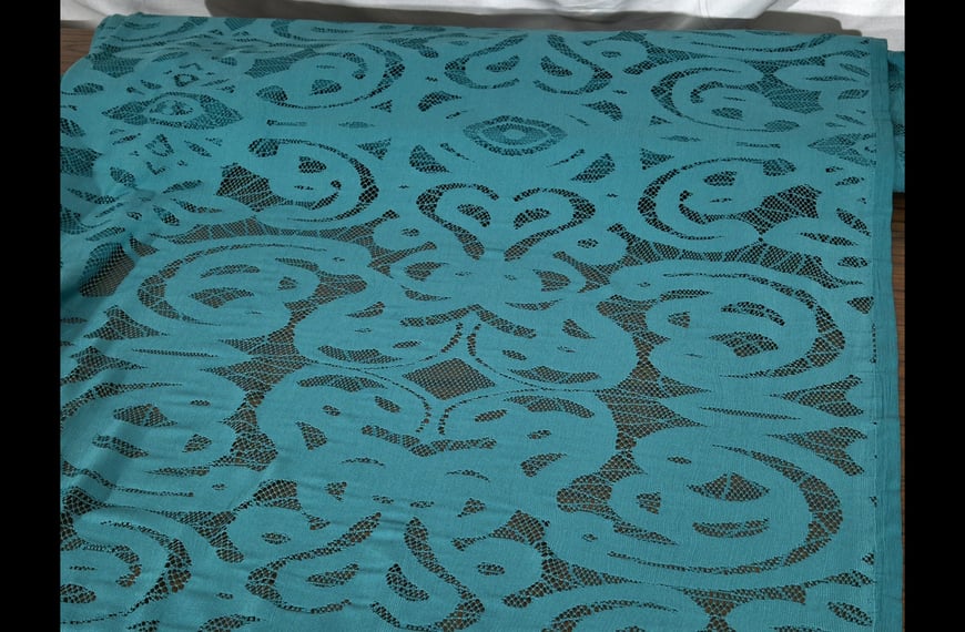 Lace Mesh Polyester Cotton Single-Colored - 150cm