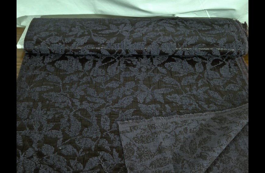 Brocade with Flowers Viscose Polyester Multi-Colored - 150cm