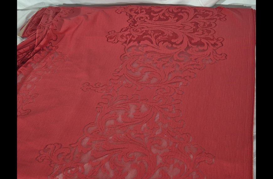 Lace With Patterns And Flowers Polyester Cotton Single-Colored - 150cm