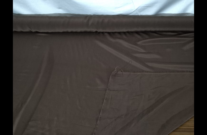 Satin Crepe De Sin Silk Single-Colored-135cm Satin Crepe De Sin Silk Single-Colored-135cm