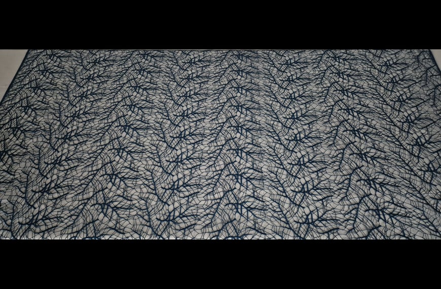Lace Guipure like Branches Polyester Single-Colored - 140cm