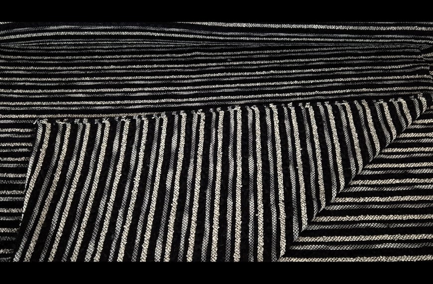 Boucle with Stripes Cotton Polyester Multi-Colored - 150cm