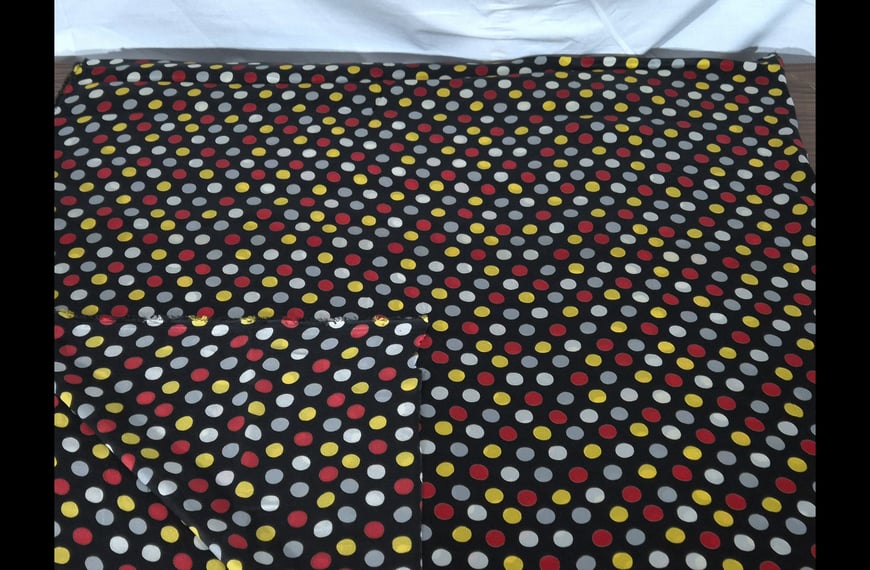 Moroccan with Multi-Colored Polka Dots Polyester - 150cm
