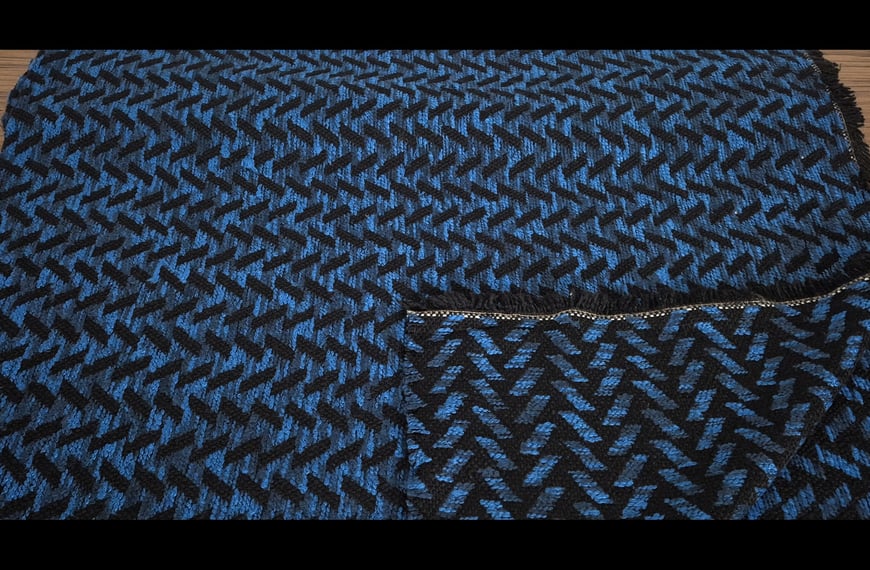 Boucle Diagonal Polyester Multi-Colored - 150cm