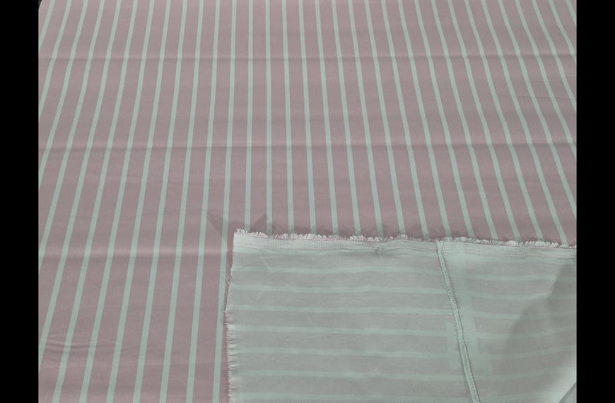 Gabardine with Stripes Cotton Multi-Colored - 150cm