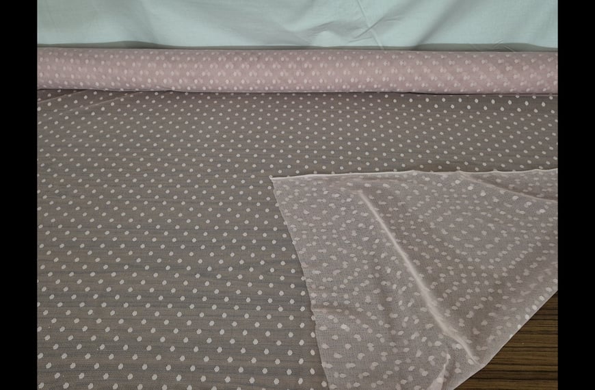Mesh Tulle Silicone Medium Polka Dots Polyester Multi-Colored-150cm Mesh Tulle Silicone Medium Polka Dots Polyester Multi-Colored-150cm