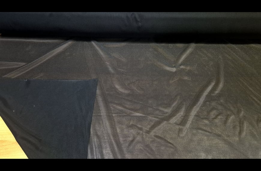 Fusible Iron-on Jersey Mesh Polyester Single-Colored - 150cm