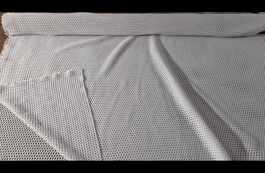 Mesh Thick Elastic with Small Holes Polyester Single-Colored - 150cm