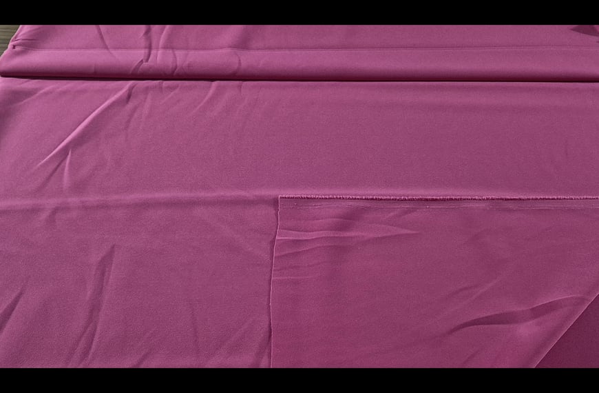 Crepe Heavy Polyester Elast Single-Colored - 150cm