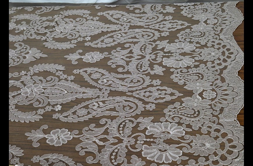 Lace with Finish Snails Polyester Naylon Single-Colored - 130cm