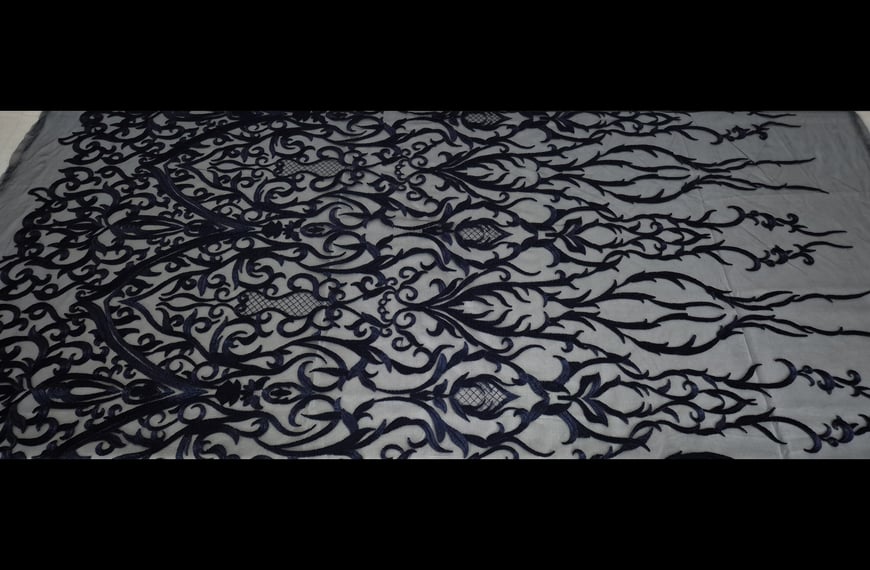 Lace with Ecclesiastical Design Polyester Single-Colored - 150cm