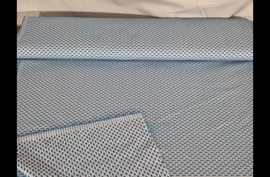 Brocade with Embossed Polka Dots Cotton Polyester Multi-Colored - 140cm