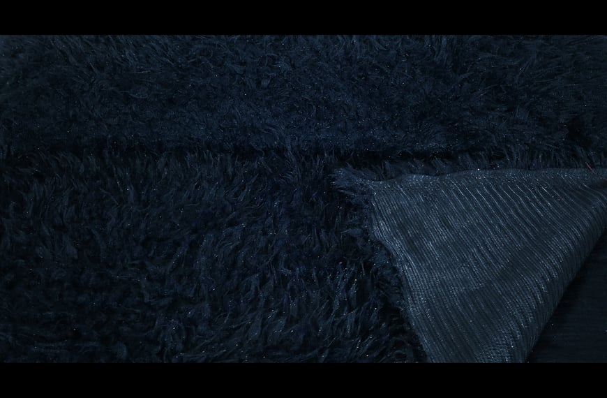 Fur with SHort Hair from Italy Elastic Polyester Single-Colored - 150cm