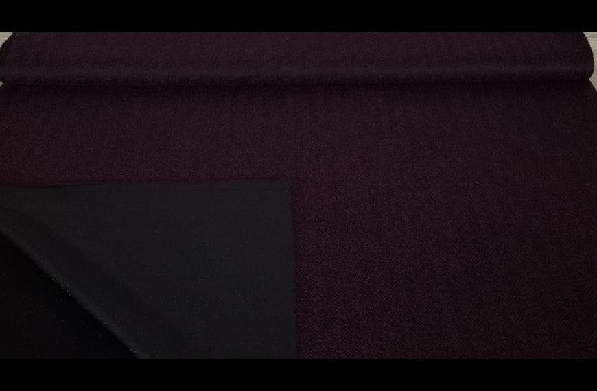 Knit with Jacquard Polyester Cotton Single-Colored - 150cm