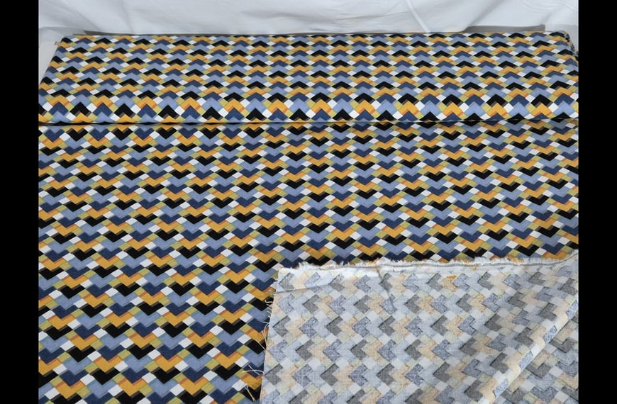 Viscose Linen Missoni Pattern Multi-Colored - 140cm