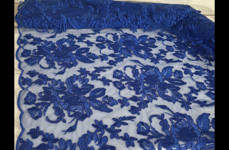 Lace Bouquet Polyester Single-Colored - 150cm