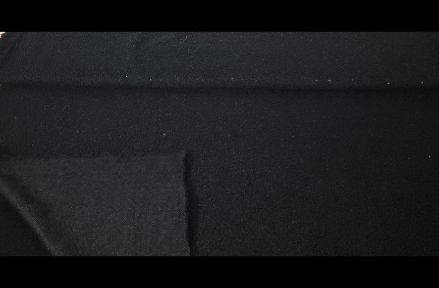 Boucle with Sequinces Polyester Single-Colored - 150cm