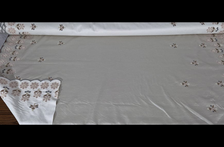 Vinyl with Daisies & Border Polyester Multi-Colored - 150cm