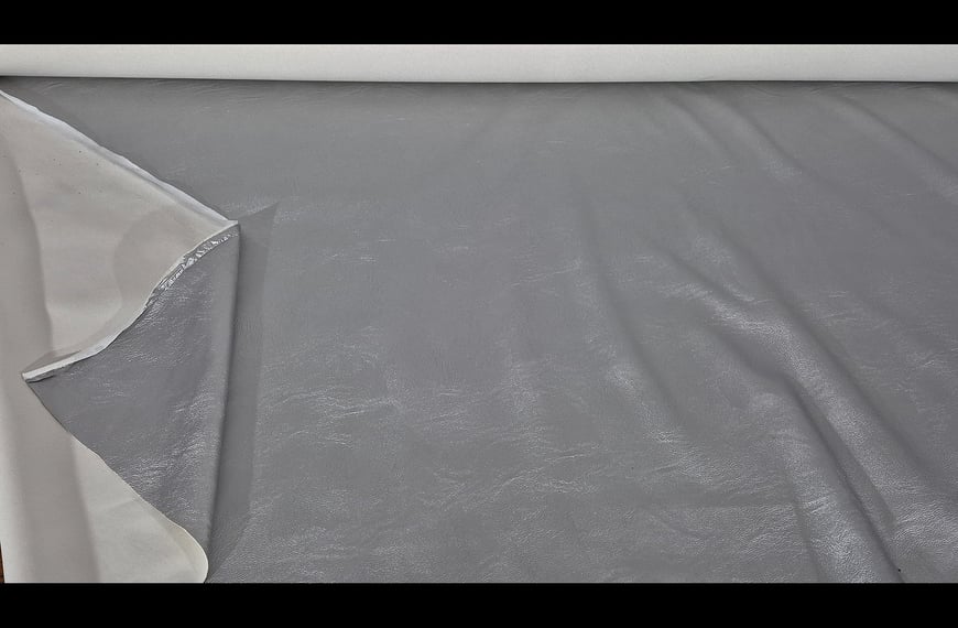 Vinyl Metallic Elastic Polyester Single-Colored - 150cm