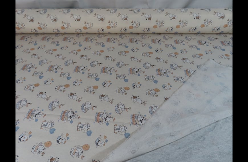 Loneta Cotton Polyester Multi-Colored-280cm