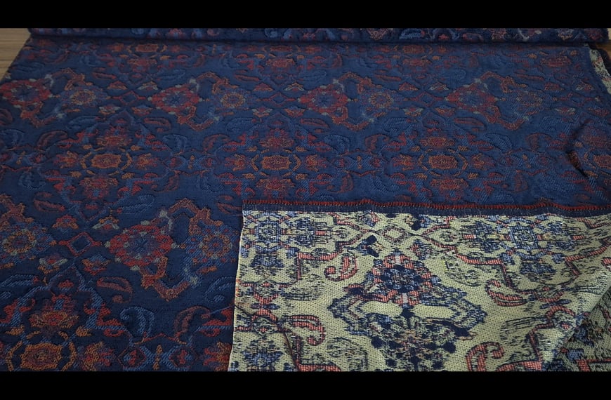 Brocade with Ecclesiastical Designs Viscose Polyester Elast Multi-Colored - 150cm