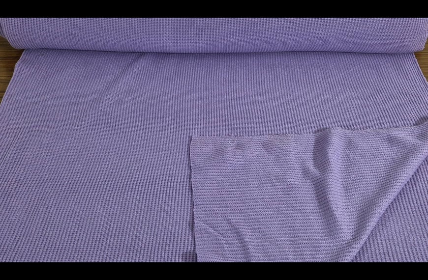 Knitted Polyester Cotton Single-Colored - 140cm