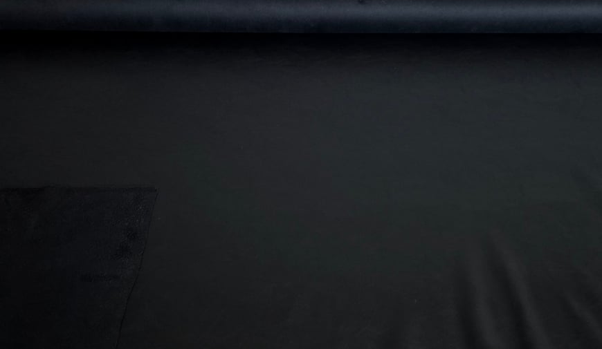 Vinyl with Souet at the Back Elastic Polyester Single-Colored - 150cm