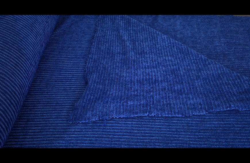 Mohair Knit like Braids with Hair Elastic Polyester Single-Colored - 150cm