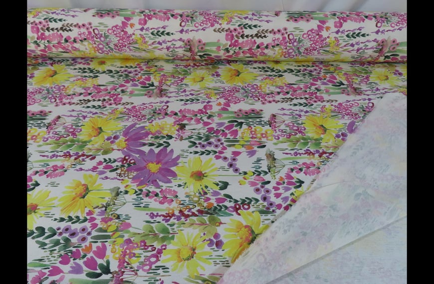 Loneta Cotton Polyester Multi-Colored-280cm