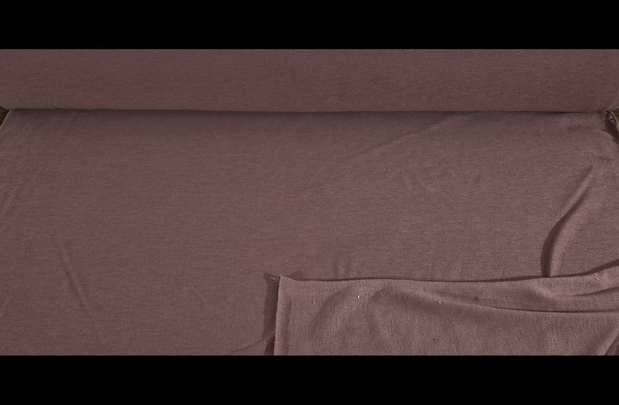 Knitted Polyester Cotton Elastin Single-Colored - 150cm