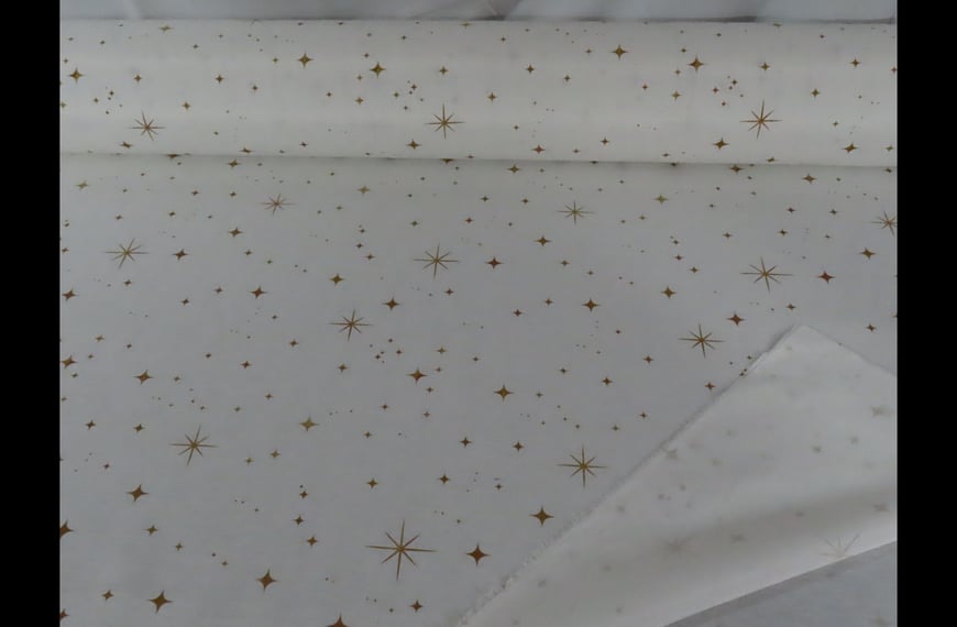 Loneta Christmas Designs Cotton Polyester Multi-Colored-280cm