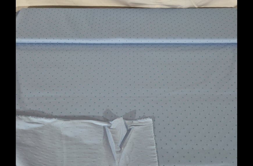 Poplin with Small Strass Cotton Polyester Elast Single-Colored - 150cm